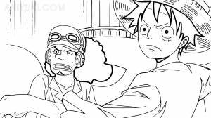 Раскраски Ван Пис