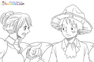 Раскраски Ван Пис