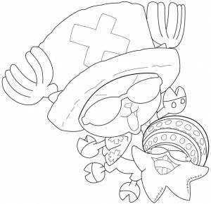 Раскраска Чоппер и Паппаг