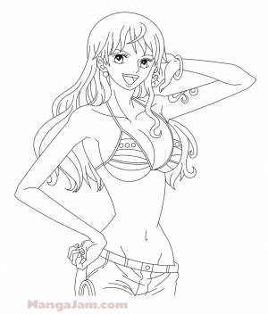 Раскраски аниме Ван Пис