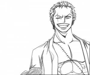 Раскраски Зоро