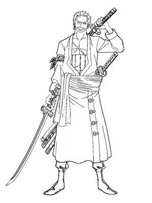 Раскраски Ван-Пис