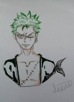 Небольшой рисунок Зоро)