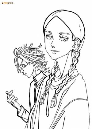 Раскраски Токийские мстители