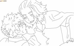 Токийские мстители раскраски