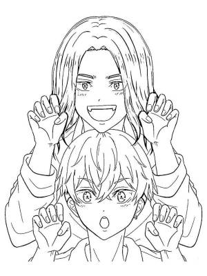 Раскраски Токийские мстители