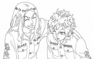 Раскраски Токийские мстители