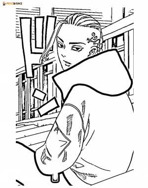 Раскраска токийские мстители