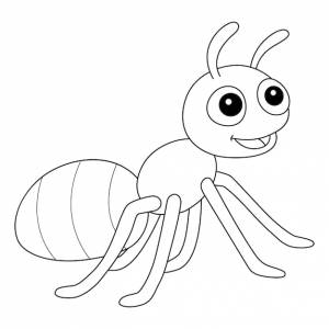Муравей животных раскраски для детей