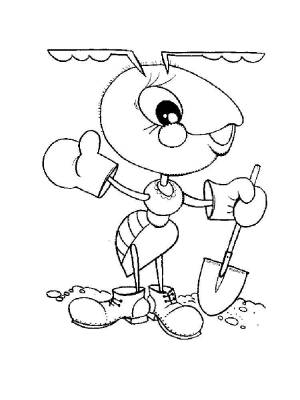 Раскраски Муравей