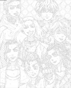 Картина по номерам Артвентура «Аниме Токийские Мстители