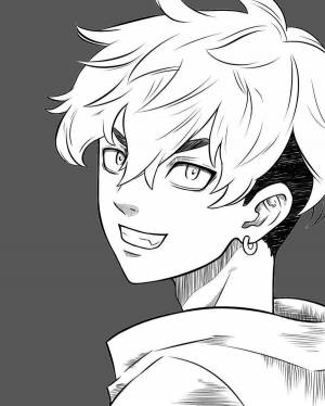 Раскраски Аниме токийские мстители