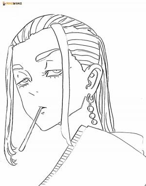 Раскраски Токийские мстители санзу