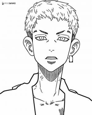 Раскраски Дракен токийские мстители