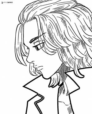 Раскраска майки токийские мстители