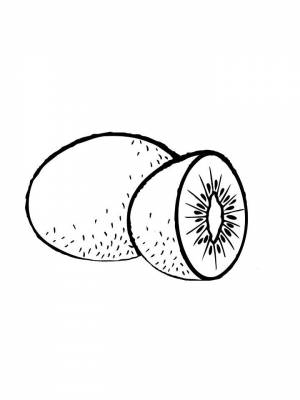 Раскраски Киви   в формате