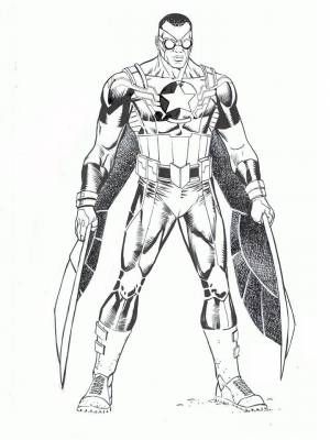 Раскраска Сокол 2