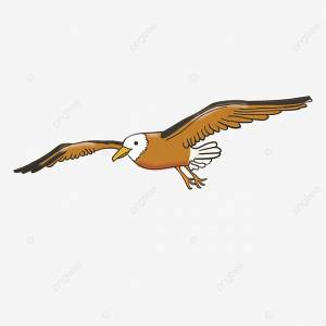 Un águila Voladora Dibujada A Mano En Dibujos Animados PNG , Dibujos Animados, Pintado A Mano, Encantador PNG y Vector para Descargar Gratis