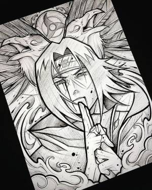 naruto uzumaki na Instagramie