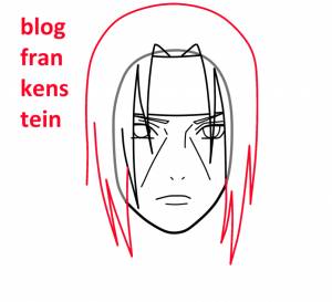 Как нарисовать итачи