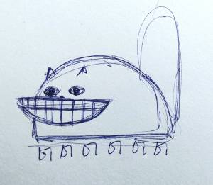 Когда выпил литр капучино и пошел рисовать котов