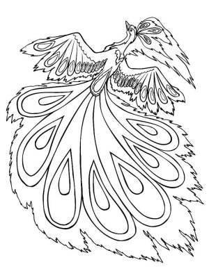 Раскраски Жар-птица