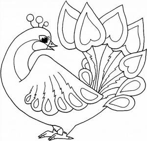 Раскраска жар птица
