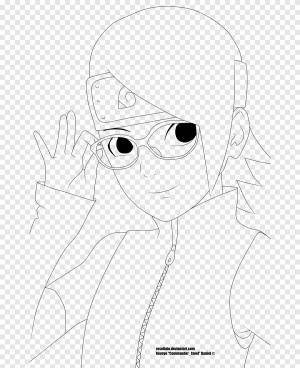 Сарада Учиха Eye Character Art Клан Учиха, Eye, угол, белый png