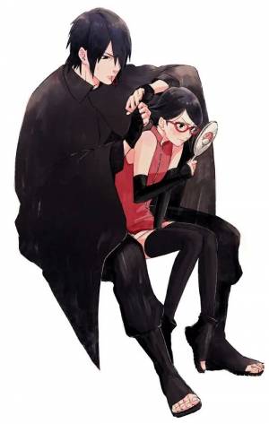 NARUTO SHIPPUDEN, Uchiha Sasuke, Uchiha Sarada