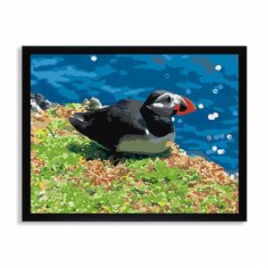 Раскраска по номерам Маленький тупик