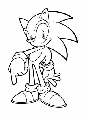 Раскраски Соник ИКС