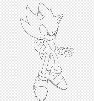 Sonic Colors Line art Соник Хроники