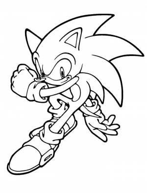 Раскраски Соник ИКС
