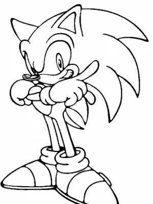 Раскраски Соник ИКС