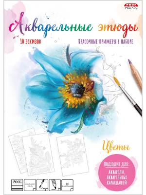 Книжка-раскраска Эскиз  10л