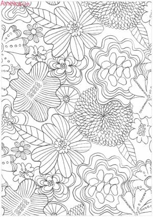 сложные раскраски для взрослых антистресс