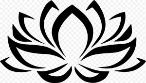 Цветок лотоса, Священный Лотос, Символ, Падма, Египетский Лотос, Черно-белый, Лист, Растение png