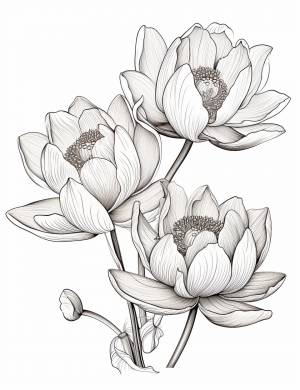 Лотос Цветы