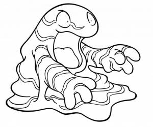 Раскраска Мак