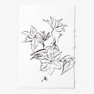 Полотенце «Клематис»