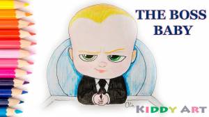 How to Draw The Boss Baby