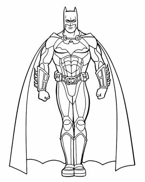 Бэтмен в плаще