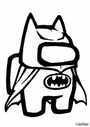 Раскраска Бэтмен