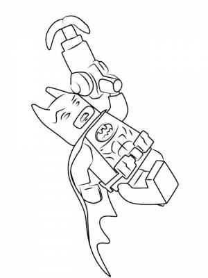 Раскраски Лего Бэтмен   в формате