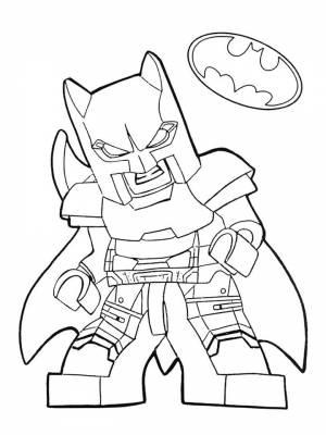 Раскраски Лего Бэтмен   в формате