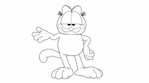 Раскраски Garfield