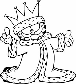 Pаскраска Garfield 26164