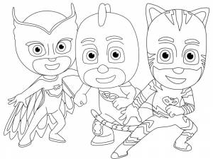 Картинки для малышей Герои в масках