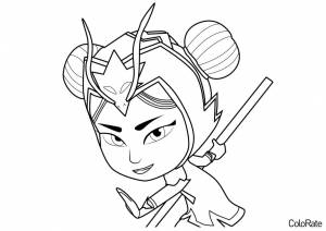 Герои в масках раскраски  