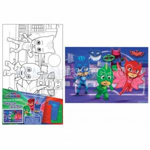 Раскраска Герои в масках